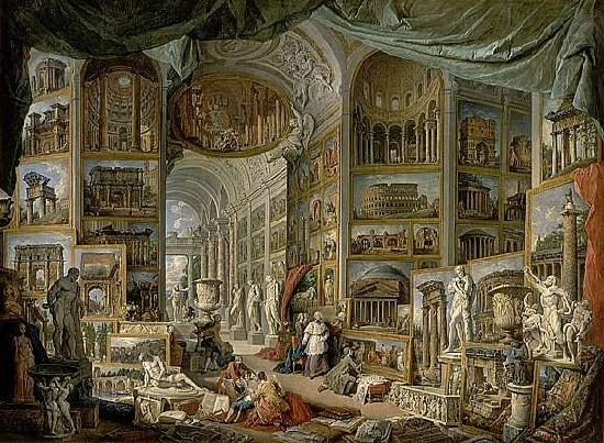 Giovanni Paolo Pannini Views of Ancient Rome oil painting picture